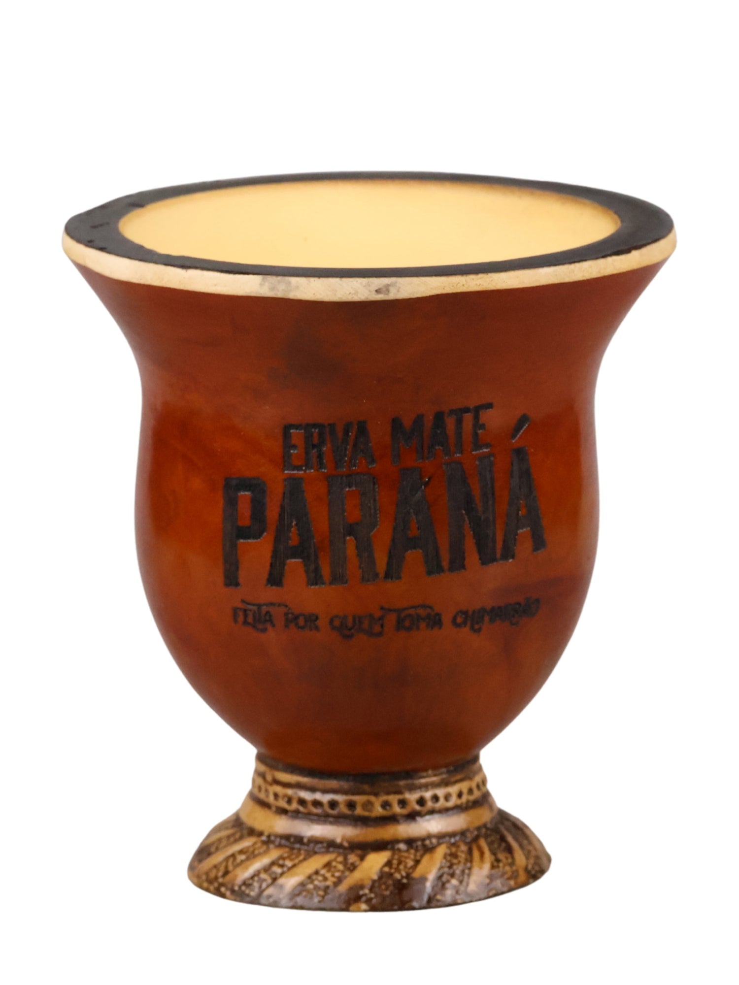 Wooden Parana Gourd - Traditional Cuia